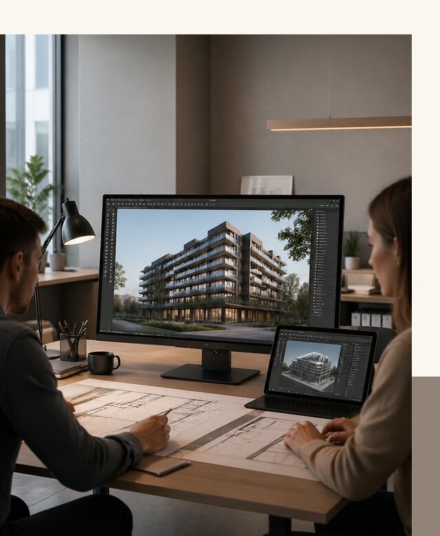 3D визуализация архитектуры и объектов строительства в Надыме
