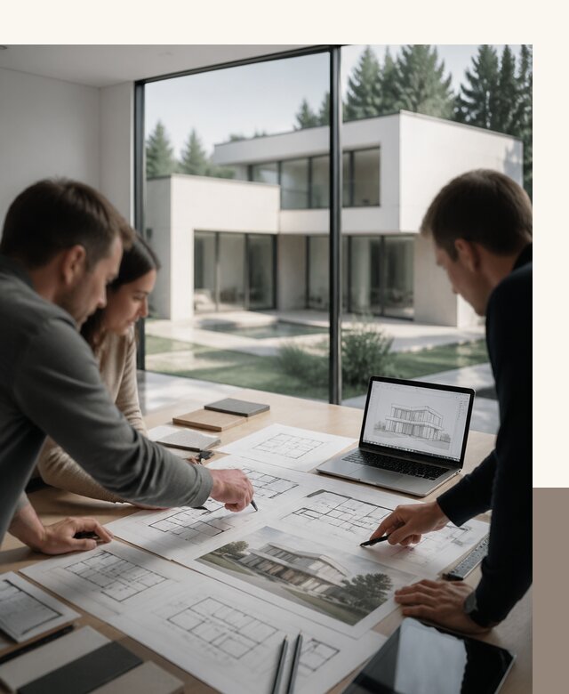 Проектирование домов в стиле минимализм под ключ в Надыме